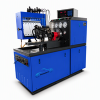 Banc d'essai de pompe à injection diesel 12PSB Mini 8 cylindres pour le diagnostic mécanique du carburant diesel et les tests de pompes en ligne