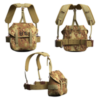 AKmax Camouflage ALICE Pack Ceinture vestimentaire tactique assaut avec utilitaire Butt Pack Alice Butt Pack