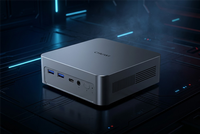 CHUWI MINI PC Windows 11 Pro Mini-ITX Horizontal Aluminium Alloy UniBox 304 Intel Wildcat Lake Core3 Port USB Depan