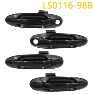 มือจับประตู Adili รุ่น LS0116-98B สีดำ ทำจากพลาสติกและโลหะ สำหรับเปลี่ยนในรถยนต์โตโยต้าแลนด์ครุยเซอร์ - Product Image 4