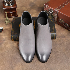 Chaussures Oxford pour hommes britanniques en cuir véritable imperméable, à bout fermé, faites à la main, pour mariage, formelles, décontractées, antidérapantes, avec boucles et sangles - Product Image 4