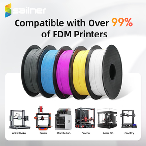 Sailner Transparent PETG Filament 1.75mm <strong>1kg</strong> High Strength 3D Printing Material 240-260℃ Printing Temp for Containers - Product Image 1