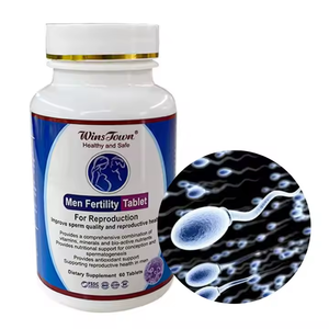 Cápsulas de Fertilidad Masculina de Marca Propia Wins Town, Cápsulas Naturales y Orgánicas a Base de Hierbas para Hombre, Píldoras de MACA y Ginseng, Tabletas para la Fertilidad - Product Image 1