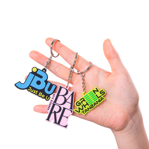 Gantungan Kunci Kreatif Desain Anjing 2D/3D PVC Karet Lunak Personalisasi Ramah Lingkungan Buat Logo Anda Sendiri Hadiah Promosi Kustom - Product Image 6