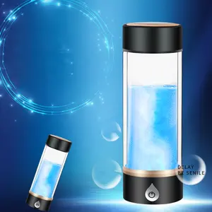 New SPE/PEM Water Bottle Hydrogen Generator Water Maker Portable Hydrogen-Rich High H2 Dual Use Hydrogen Machine