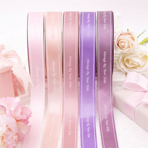 ริบบิ้นโพลีเอสเตอร์ 1 ซม. คุณภาพสูง สำหรับตกแต่งห่อช่อดอกไม้ - Product Image 5