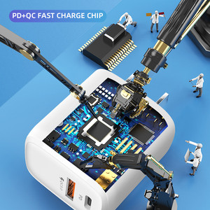 <span class=keywords><strong>Cargador</strong></span> Rápido <span class=keywords><strong>de</strong></span> 20W con Doble USB-C PD3.0 y Protección OTP/OVP para Portátiles y Carga <span class=keywords><strong>de</strong></span> Múltiples Dispositivos - Product Image 3