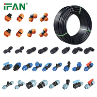 Usine IFAN tuyaux laminés en HDPE d'origine de haute qualité pour l'irrigation et l'approvisionnement en eau tuyau en PE bon marché en gros