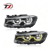 Accessoires de voiture DRL bicolores pour BMW Série 3 GT F34 2013-2020, ensemble de phares 10000 Lumens 6000K, versions basse et haute performance