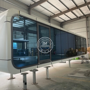 Fabriqué en Chine Petite cabine Apple Mobile Home Hôtel préfabriqué Space Capsule House avec cuisine et salle de bain - Product Image 3