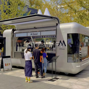 China Food Truck Cocina al aire libre Remolque de comida inoxidable rápido con equipo de cocina China Mobile Food Cart para la venta Europa - Product Image 1