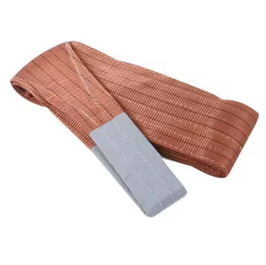 CE標準カラーウェビングスリング1Ton 3t 5t <span class=keywords><strong>6t</strong></span> 10Tポリエステルリフティングスリングソフトスリングベルト貨物に使用 - Product Image 1