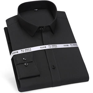 RNSHANGER, camisas <span class=keywords><strong>de</strong></span> vestir <span class=keywords><strong>de</strong></span> fibra <span class=keywords><strong>de</strong></span> bambú <span class=keywords><strong>de</strong></span> manga larga para hombre, camisas <span class=keywords><strong>de</strong></span> trabajo con logotipo personalizado para oficina social <span class=keywords><strong>de</strong></span> negocios <span class=keywords><strong>de</strong></span> primavera - Product Image 6