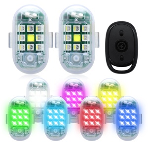 Manufacturer's New Wireless <strong>Remote</strong> <strong>Control</strong> Multi-color <strong>Led</strong> Strobe <strong>Light</strong> Motorcycle Aircraft <strong>Light</strong> <strong>Led</strong> Drone Strobe <strong>Light</strong> - Product Image 1