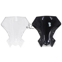 New Black Effacer Coupe-Vent écran Pare-Brise Vent Pour Kawasaki Z900 2020 2021 2022 Moto Accessoires