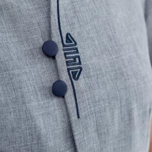 Nuovo stile di servizio di pulizia uniforme Hotel Hosekeeping abbigliamento da <span class=keywords><strong>cameriera</strong></span> pulizia cotone uniforme da uomo - Product Image 5