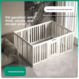 Clôture pour chien moderne et écologique en plastique HDPE, cage pour animaux <span class=keywords><strong>de</strong></span> compagnie, clôture pour chiens <span class=keywords><strong>de</strong></span> petite et moyenne taille, enclos intérieur pour chat, niche pour <span class=keywords><strong>chiot</strong></span> - Product Image 5