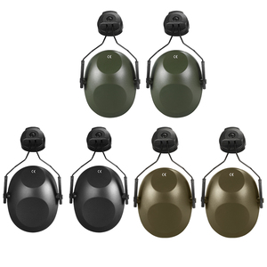 Orejera antiruido V10, protectores auditivos tácticos de caza, protección auditiva insonorizada para tiro, ajuste para casco FAST/ACH/MICH - Product Image 2