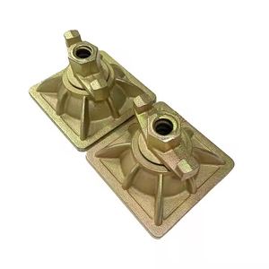 Galvanized Steel Concrete Tie Rod System Formwork Accessories High Strength Industrial Design <b>Square</b> Swivel <b>Combined</b> Nut Tianjin - Product Image 4