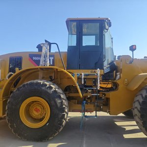 Used Caterpillar 966H Wheel Loader 23Ton Original CAT Front End Loader Motor Bearing 2022 <b>Model</b> 147KW Power for Quarry Mining - Product Image 4