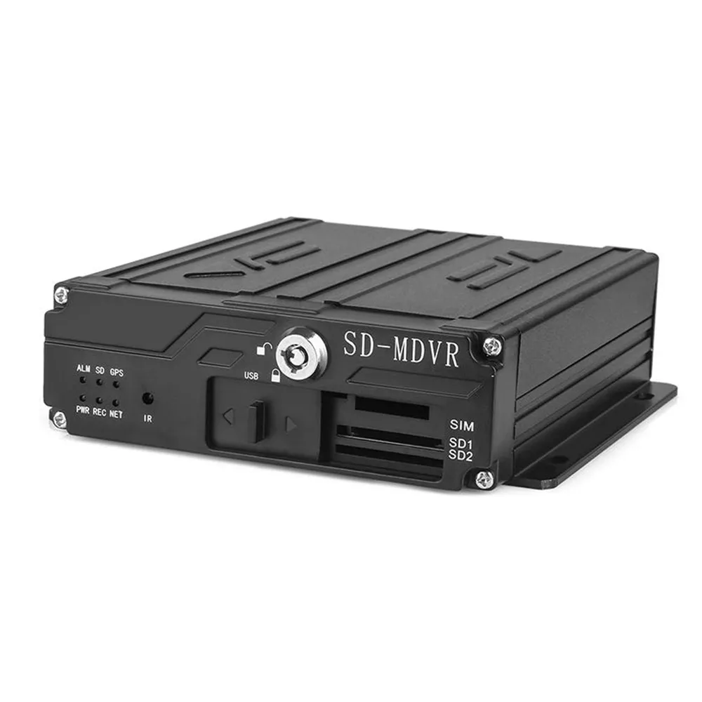 PJAUTO 4-8 채널 3G 4G GPS 와이파이 ADAS 트럭 버스 MDVR 1080P 모바일 DVR 운전 모니터링 시스템 트럭 버스 캠퍼 밴 RV