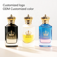 Flacon de parfum vide en verre 30ml 50ml 100ml, vaporisateur unique, portable, pour échantillons, atomiseur cosmétique, vente en gros, personnalisable