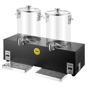 Máquina Refrigeradora de Bebidas para Hotel, Máquina Expendedora de Jugos de Autoservicio, Barril de Jugo Transparente de Acero Inoxidable Comercial para Restaurante - Product Image 1