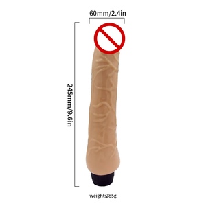 25cm Adult Realistic Vib rating <span class=keywords><strong>Dildo</strong></span> <span class=keywords><strong>Penis</strong></span> Shop Beste <span class=keywords><strong>Dildo</strong></span> Sexspielzeug für Frauen - Product Image 2