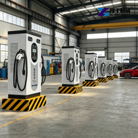 Stations de recharge haute puissance YG de qualité industrielle 150 kW pour applications de recharge rapide de flottes commerciales de véhicules électriques