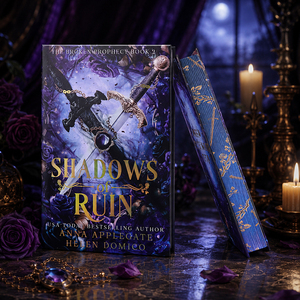 Libro de Edición Especial con Tapa Dura Morada Premium, Bordes Pintados, Novela de Fantasía, Impresión Floral Mágica, Fabricante de <span class=keywords><strong>Libros</strong></span> - Product Image 2