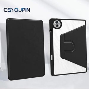Capa Rotativa para Honor Pad <span class=keywords><strong>10</strong></span> / <span class=keywords><strong>Tablet</strong></span> <span class=keywords><strong>10</strong></span> de 12,1 Polegadas 2025 com Suporte para Lápis, Capa Dura Transparente 360 °   Capa de Suporte Rotativa - Product Image 6