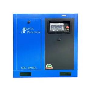 ACE 8bar AC 230v drive 7.5kw 10hp 8bar inverter compro compressore d'aria