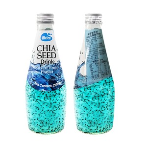Bebida de Semillas de Chía Meien con Sabores de Frutas, Bebida Dietética Baja en Grasa en Botella de Vidrio de 290 ml, de Tailandia - Product Image 4