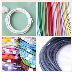 สายหนัง PU ถักแบบทนทานขนาด 3 มม. สีลูกกวาด แกนกลม สำหรับทำหูกระเป๋า DIY เย็บปักถักร้อย ซ่อมกระเป๋า แฟชั่น - Product Image 6