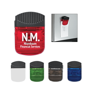 هدية ترويجية مقاس 3 بوصة × 2 بوصة × 1 1⁄2 بوصة حامل مميز مغناطيسي للمذكرات / مشبك مغناطيسي متعدد الأغراض مشابك ورقية - Product Image 2