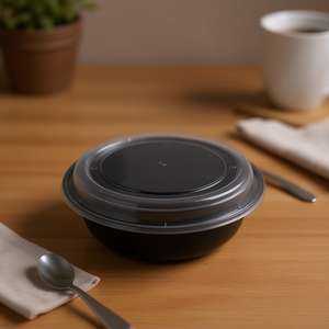 Contenitore Rotondo in PP Serie Nrbowl da 24oz, Adatto al Microonde e Lavastoviglie, Ciotola per Conservazione Alimenti con Coperchio - Product Image 2