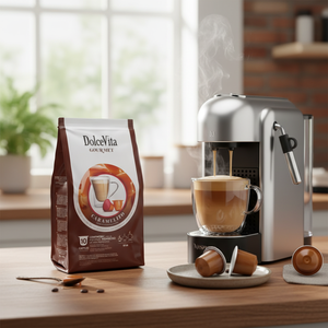 Dolce Vita Caramelito Compatibile Nespresso Confezione da 10 Capsule per Macchine Monodose a 0,14€/Capsule - Product Image 3
