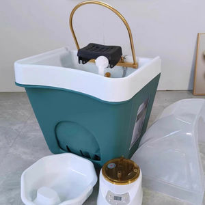 Equipo de salón de belleza Cabeza Equipos de SPA Circulación de agua Champú Tazón Lavabo para el cabello - Product Image 6