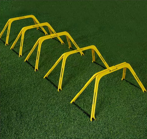 Juego de Obstáculos Ajustables para Entrenamiento de Agilidad, Obstáculos Resistentes para Práctica de Fútbol - Product Image 4