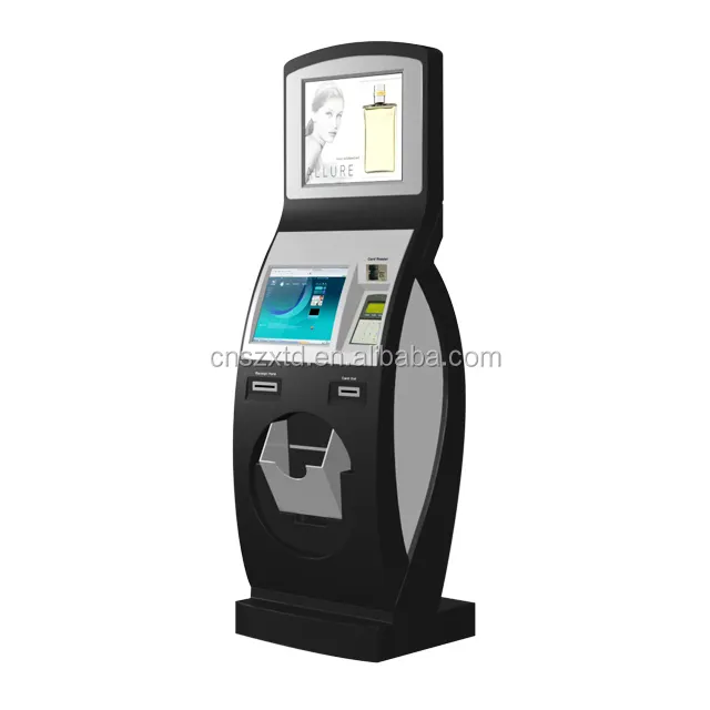 Machine ATM distributeur de billets échange de devises machine à cartes de crédit lire machine de recyclage de billets