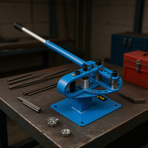 Dobladora de Metal VOR 2.5-7.5 cm, Máquina Manual de Doblado de Barras Planas de Banco D0100HAM287 - Product Image 2