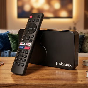 Vente en gros de box IPTV Android 15, Strong Holabox V96 <span class=keywords><strong>Plus</strong></span>, double WIFI 2.4/5GHZ, H618, 2 Go, 16 Go, télécommande BT, Lemon TV, décodeur intelligent - Product Image 2