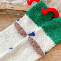 Chaussettes d'hiver douillettes pour adultes, vente en gros, chaussettes longues fantaisie, chaussettes moelleuses et duveteuses pour femmes, pour la maison et l'intérieur