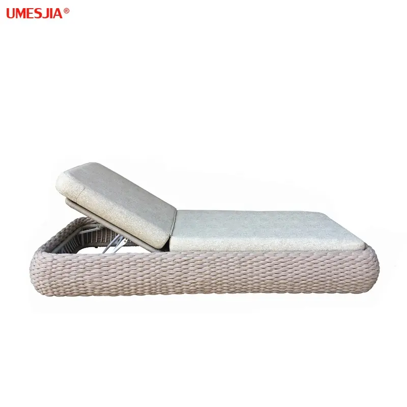 Piscina Chaise Lounge day bed mobili da esterno Sun Lounge Chair Seat Beach function bed lettino da sole impermeabile