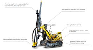 Rig bor DTH palu atas yang dapat dipertukarkan untuk Rock Blast Mine permukaan kompresor udara roda gigi pompa roda gigi Inti bantalan Motor - Product Image 4