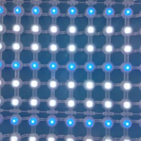 Pantalla LED de Malla XQD Impermeable para Publicidad en Ascensores, con Píxeles RGB Flexibles, Pantalla Exterior para Pantallas Digitales Personalizadas a Gran Escala