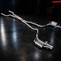 Système d'échappement cat-back à soupapes ZF haute qualité, tuyauterie en acier inoxydable pour Mercedes-Benz E200 E300 W213, fixation directe par boulons.