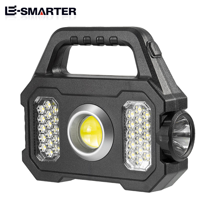 Многофункциональный портативный прожектор Открытый аварийный Usb перезаряжаемый прожектор Linterna ручной перезаряжаемый фонарик