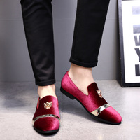 Chaussures décontractées pour hommes, design tendance bleu, chaussures mocassins pour hommes, luxe