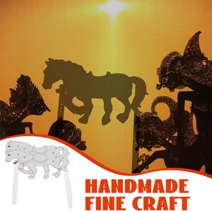 Títeres <span class=keywords><strong>de</strong></span> sombra chinos, accesorio <span class=keywords><strong>de</strong></span> caballo para espectáculos <span class=keywords><strong>de</strong></span> marionetas y cuentacuentos, adorno cultural para adultos, actividad educativa - Product Image 5